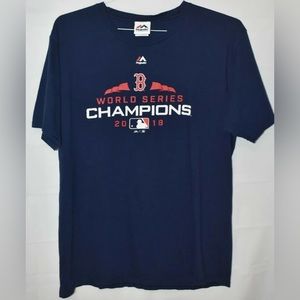Boston Red Sox 2018 World Series Champions T-shirt - Medium
